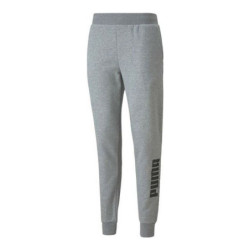 Long Sports Trousers Puma Power Logo Grey