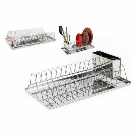 Draining Rack for Kitchen Sink Privilege 141907 Metal 46 x 24 x 12,5 cm