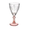 Wine glass Exotic Crystal Salmon 6 Units (275 ml)