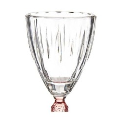 Wine glass Exotic Crystal Salmon 6 Units (275 ml)