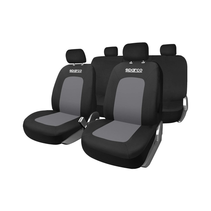 Car Seat Covers Sparco Sport Black/Grey