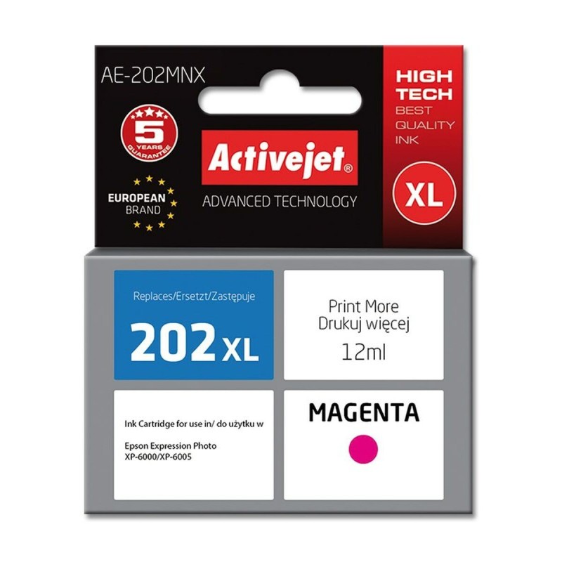 Original Ink Cartridge Activejet AE-202MNX Magenta