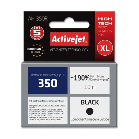 Original Ink Cartridge Activejet AH-350R Black