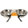 Cat Feeder Dingo 14530 Black metal