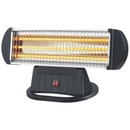 Quartz Heater EDM 07140 Black 1200 W