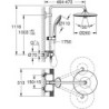 Shower Column Grohe VITALIO SYSTEM 260