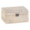 Decorative box 23 x 18 x 12 cm Mango wood (3 Pieces)