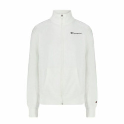 Women’s Sweatshirt without Hood Champion Full Zip White