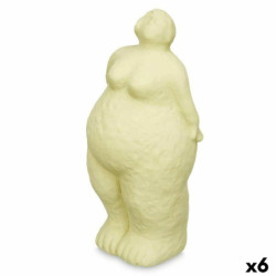 Decorative Figure Green Dolomite 14 x 34 x 12 cm (6 Units) Lady Standing