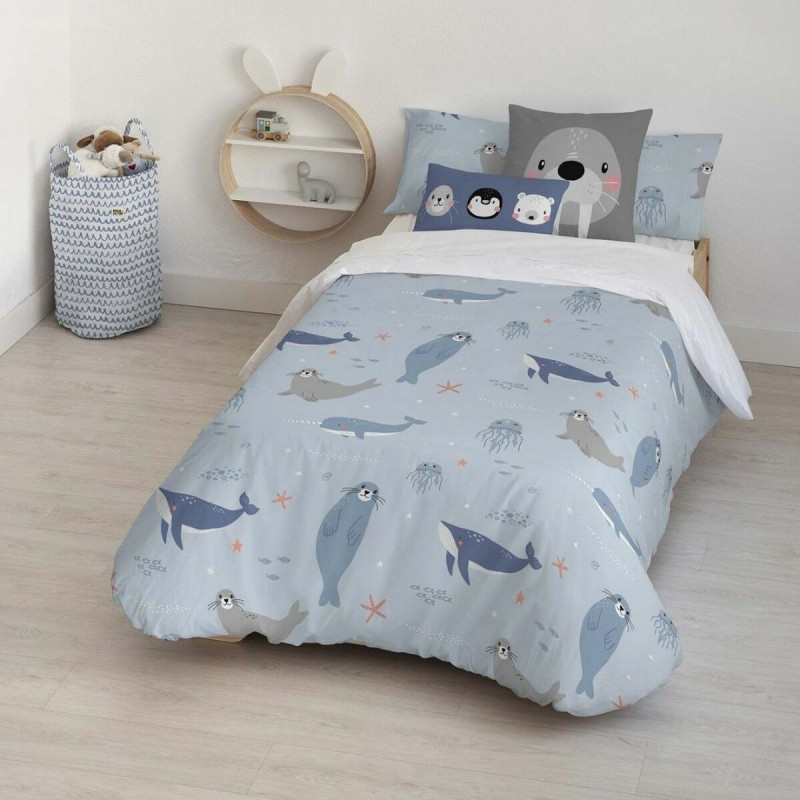 Nordic cover Kids&Cotton Tabor Small Blue 180 x 240 cm