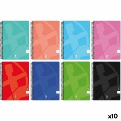Notebook Centauro Din A4 80 Sheets (10 Units)