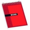 Notepad ENRI Red 80 Sheets 4 mm (10 Units)