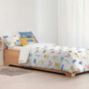 Nordic cover Kids&Cotton Malu Small Blue White 180 x 240 cm