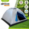 Tent Aktive 4 persons 205 x 130 x 205 cm (2 Units)