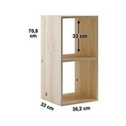 Shelves Astigarraga DINAMIC-2 Pinewood (36,2 x 33 x 70,8 cm)