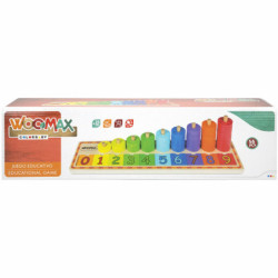 Educational Baby Game Woomax Numbers 56 Pieces 4 Units 43 x 11 x 11 cm