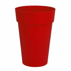 Plant pot EDA Tuscan Circular Ø 46 x 65 cm Red polypropylene