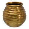 Planter Ceramic Golden 32 x 32 x 35 cm