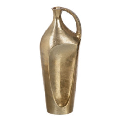 Vase Golden Metal 15 x 15 x 40 cm