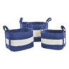 Basket set DKD Home Decor Jute (35 x 25 x 34 cm)