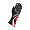 Men's Driving Gloves Sparco Record 2020 Black