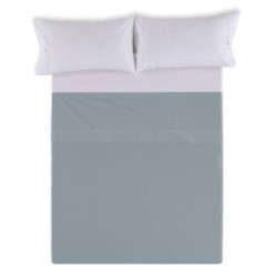 Top sheet Alexandra House Living Steel Steel Grey 190 x 275 cm