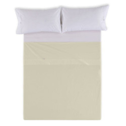 Top sheet Alexandra House Living Beige 190 x 275 cm