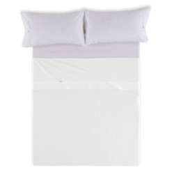 Top sheet Alexandra House Living White 190 x 275 cm