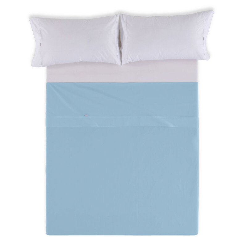 Top sheet Alexandra House Living Blue Celeste 190 x 275 cm