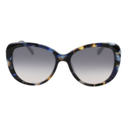 Ladies' Sunglasses Longchamp S Yellow Blue Golden Habana