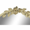 Wall mirror DKD Home Decor Golden Metal Flowers (60 x 4 x 66 cm)