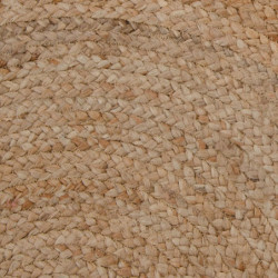 Carpet 120 x 120 x 0,9 cm Multicolour Jute