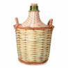 Decorative container EDM wicker Cane