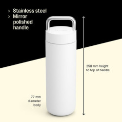 Thermos Fellow Carter Carry Tumbler White