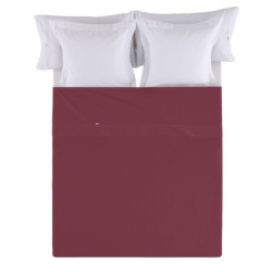 Top sheet Alexandra House Living Maroon 190 x 270 cm