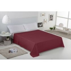 Top sheet Alexandra House Living Maroon 190 x 270 cm