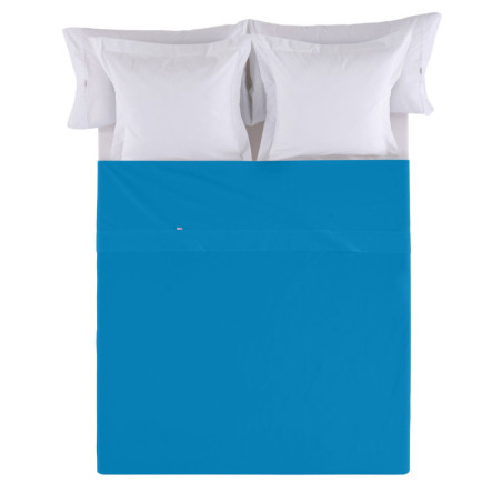 Top sheet Alexandra House Living Blue 190 x 270 cm