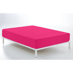 Fitted sheet Alexandra House Living Pink 160 x 200 cm