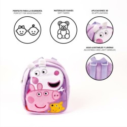 School Bag Peppa Pig Lilac 18 x 22 x 8 cm