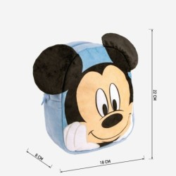 School Bag Mickey Mouse Light Blue 18 x 22 x 8 cm