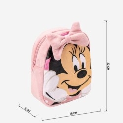 School Bag Minnie Mouse Pink 18 x 22 x 8 cm