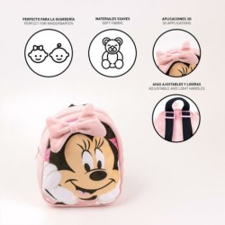 School Bag Minnie Mouse Pink 18 x 22 x 8 cm