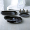 Dessert dish Luminarc Carine Black Glass (19 cm) (24 Units)