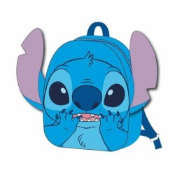 School Bag Stitch Blue 18 x 22 x 8 cm