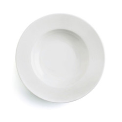 Deep Plate Ariane Orba Ceramic White 23 cm (12 Units)