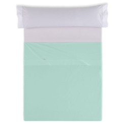 Top sheet Alexandra House Living Water Light Green 220 x 270 cm