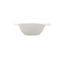 Pasta Dish Bidasoa Fosil White Ceramic 21,9 x 21,3 x 6,8 cm (6 Units)