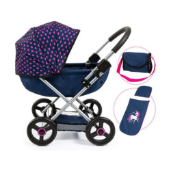 Doll Stroller Bayer 12754AA 58 cm 38,5 x 59 x 0,5 cm Navy Blue