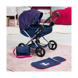 Doll Stroller Bayer 12754AA 58 cm 38,5 x 59 x 0,5 cm Navy Blue