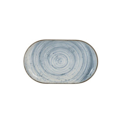 Snack tray La Mediterránea Anllo Oval 25 x 15 x 2,2 cm (18 Units)